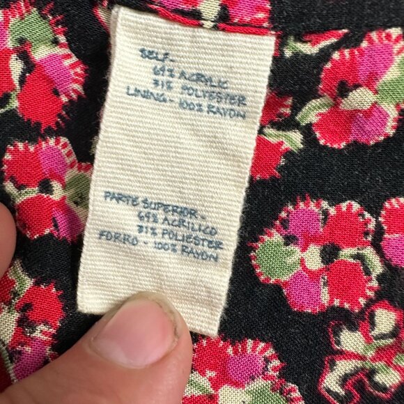 Olsenboye Womens Medium Black White Tweed Jacket Dry Clean Only - Picture 4 of 5